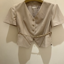 JESSIE counter 2023 spring and summer womens short coat JMSDA344-1499