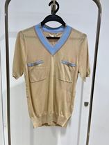 DUNNU Dunnu counter domestic spring and summer short-sleeved sweater DN27091877-880