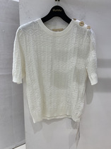 DUNNU Dunnu counter domestic 2021 spring and summer short-sleeved sweater DQ17090981-1580