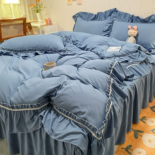 Комплект для принцессы, ретро хлопковое корейское покрывало, 4 предмета