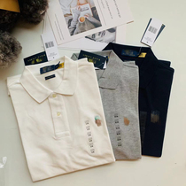 Family benefits 2024 spring and summer new limited color horse classic slim fit cotton short-sleeved Polo shirt mens clothing