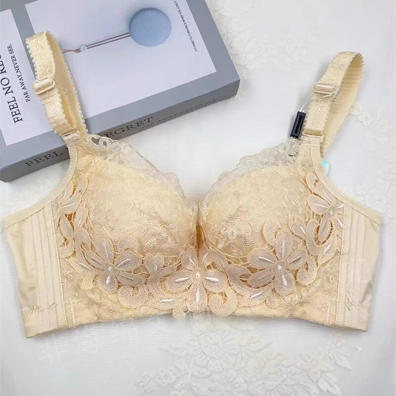 Authentic Eve Show Push-Up Silicone Intimates for Women 5053A Cup Thick 5054B Cup Thin Non-Sponge Adjustable Bra