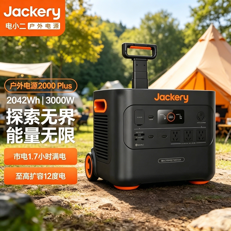 Dian Xiaoer Outdoor Mobile Power Supply 2000Plus Portable Power Station 3000W Super Large Output 2 Kilowatt Hours