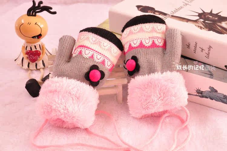 Gants pour fille en de laine - Ref 2150347 Image 17