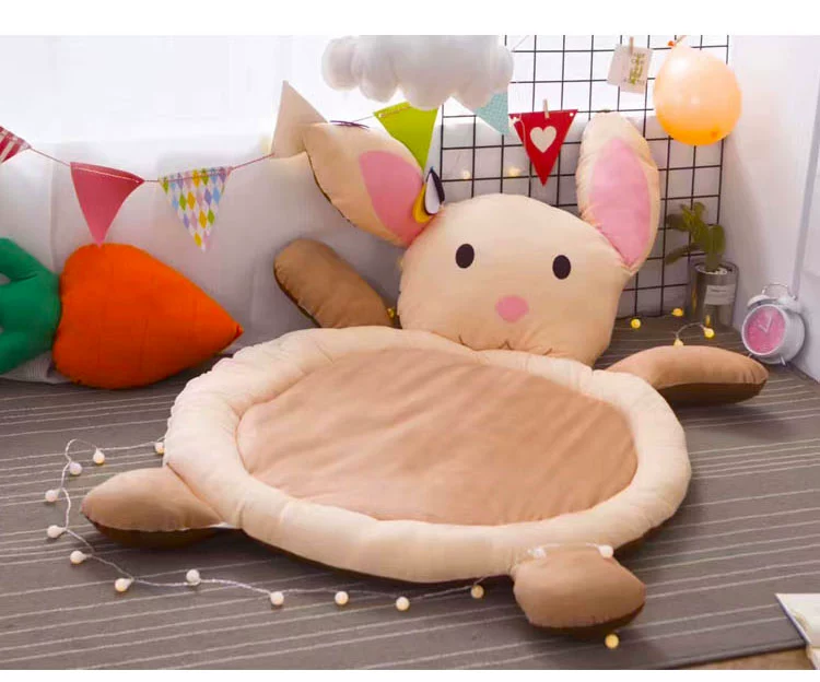Mô hình hoạt hình dày ấm cách nhiệt thảm nhung trẻ em ngắn chơi thảm phòng ngủ bé leo thảm - Thảm sàn