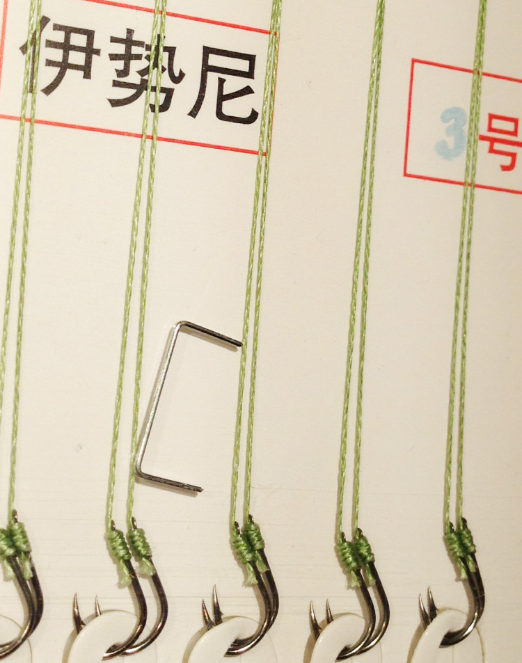 On the hook Iseni fish hook 1-11# light fishing imported braided sub-line vigorous horse sub-line fishing