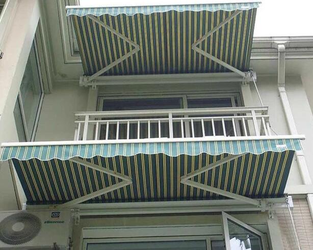 Shanghai electric retractable canopy canopy high-grade automatic retractable awning retractable canopy canopy hand-cranked canopy