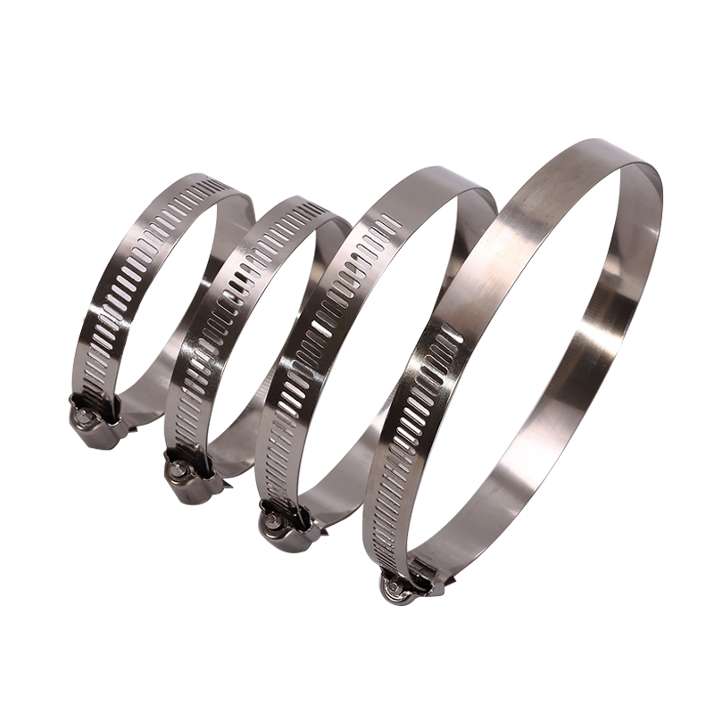 [USD 4.22] Stainless steel throat loop Ventilating fan vent pipe clamp Water pipe clamp Fastener