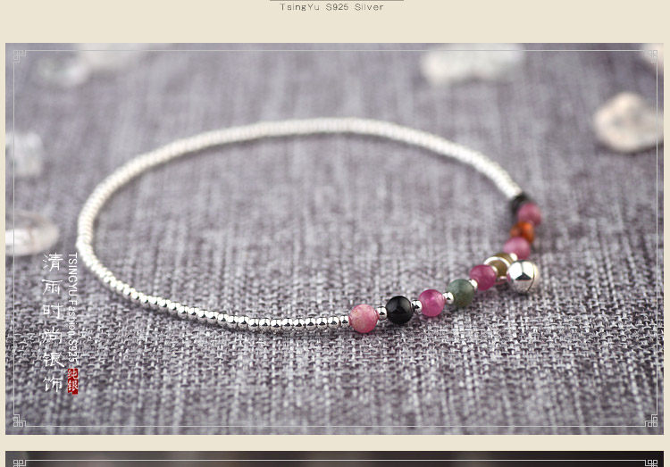 Bracelet de cheville Femme OTHER   en Argenterie - Ref 3104061 Image 11