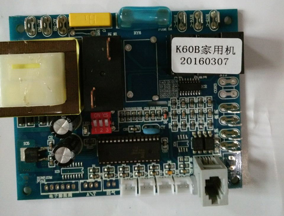 Air energy heat pump circuit probe board Motherboard display