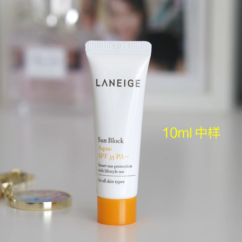 [10ml mẫu] Lange nước rõ ràng kem chống nắng đến năm 2020 truy cập chính hãng