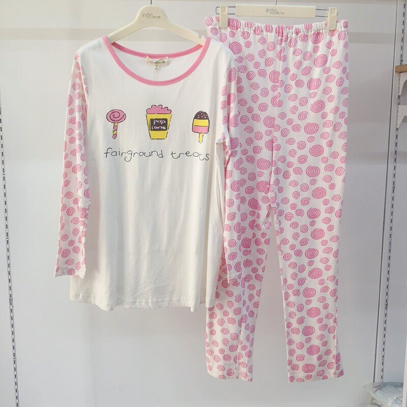 Pregnancy Color Moon Subsuit Spring Fall Gestation Maternity Dress Home Laced Laced Pyjamas Pants Sets of Pants