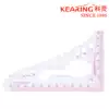 KEARING Scale 851401 Triangle SCALE Multi-function scale Engineering design ruler