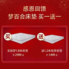 Тюфяк пены памяти 绘梦1.8m床垫