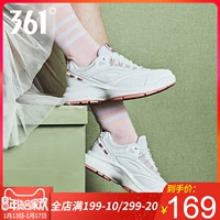361 mã lỗi giày nữ giày thể thao 2018 mới chính hãng 361 độ bình thường giày mùa đông cũ giày chạy bộ nữ R giày thể thao