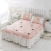 phim hoạt hình bông bedspread giường váy một mảnh giường bụi trải giường trượt bông ruffle tay 1.5m1.8m trẻ em - Váy Petti Váy Petti