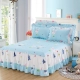 giường bằng vải bông váy bedspread duy nhất mảnh 1.5m1.8m trẻ em trải giường cotton twill ren giường bìa trượt phim hoạt hình - Váy Petti