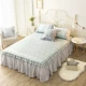 giường bằng vải bông váy bedspread duy nhất mảnh 1.5m1.8m trẻ em trải giường cotton twill ren giường bìa trượt phim hoạt hình - Váy Petti