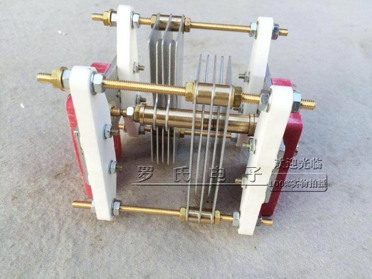 High-frequency variable capacitors for medical instruments, double-connected adjustable capacitors CB-2- 30P40P60P70P withstand voltage