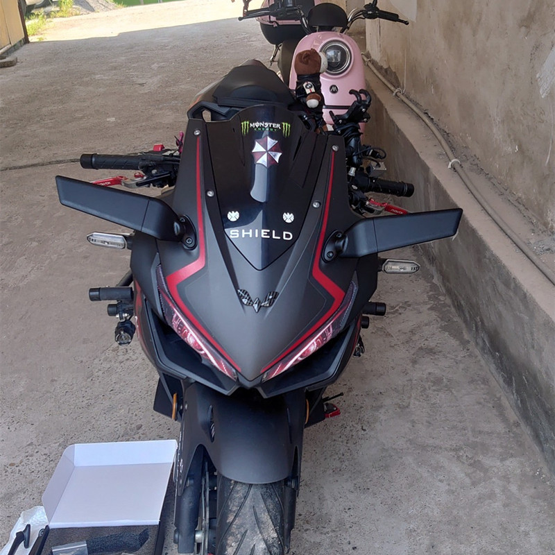 Applicable Honda CBR650R cbr500r retrofitting Wind Wing Rear Mirror Competitive Rearview Mirror Folding accessories