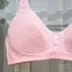 2 mảnh cotton bra bra bra không có vành phát triển thời kỳ sinh viên bra bra bra ba vú