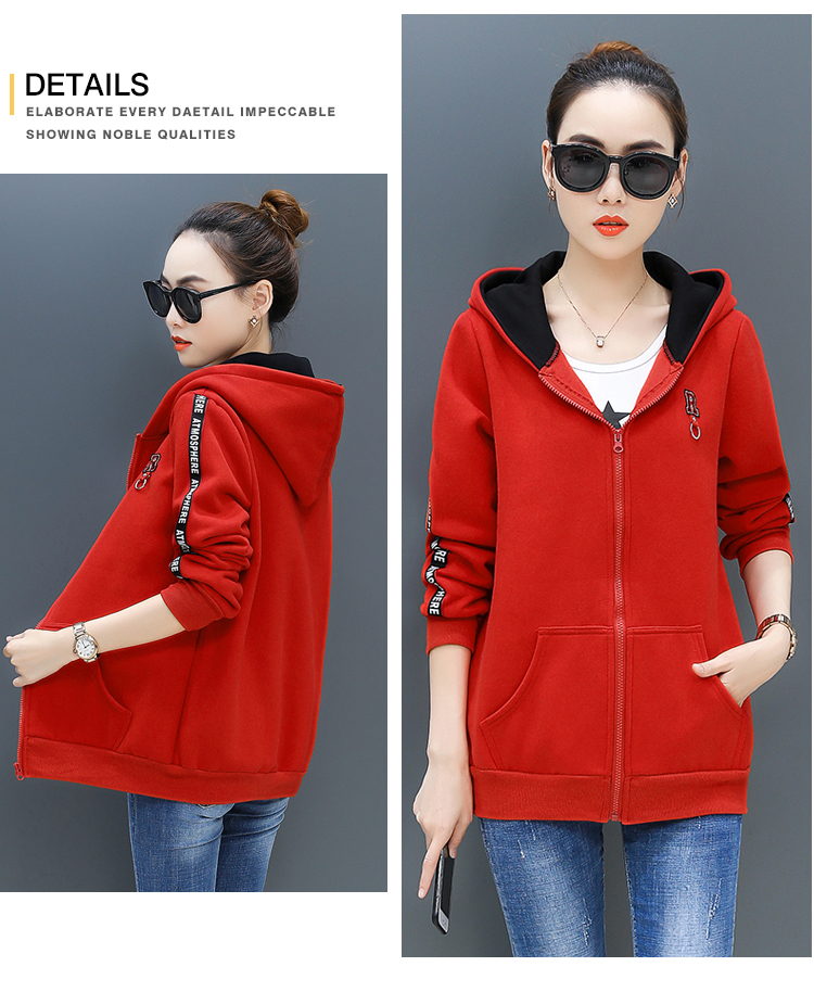 Sweatshirt femme HEWA en Coton - Ref 3217303 Image 27