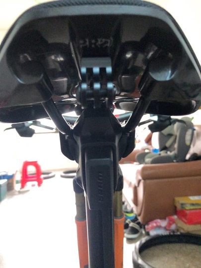 Support de plaque d'immatriculation pour caméra de sport SHIMANO Shimano, support de feu arrière, support de coussin