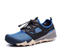 Explosive lazy mesh shoes casual breathable non-slip running shoes wading shoes summer all-match sports shoes mens shoes
