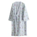 Mùa thu và mùa đông mới chần bông và áo gió kimono pyjama in dứa flamingo cô gái ngọt ngào phục vụ đêm đầm ngủ dễ thương hàn quốc Đêm đầm