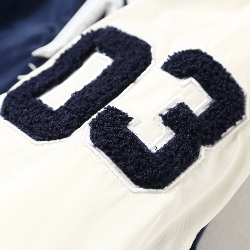 áo gió nam đẹp Đồng phục bóng chày chặn màu MLBNY chính hãng dành cho nữ giới mùa xuân và mùa thu 2020 cặp đôi mặc áo khoác thêu áo khoác nam mỏng áo khoác ngắn mỏng áo khoác