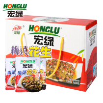 Honggreen plum vegetable peanut 70g * 30 packs of small dishes pickles under the food mixed with noodles kimchi porridge pickled mustard pickles