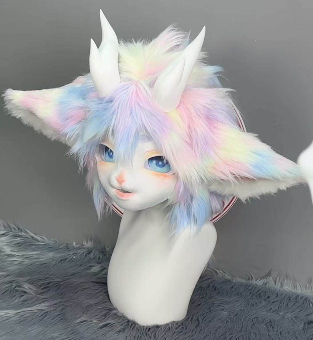 原创kig系兽头成品单头福瑞可穿戴兽装成品头:萌翻天的变身体验!-furry福瑞-淘宝好物网