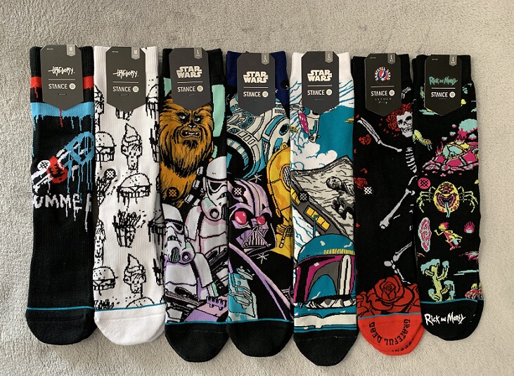 Star Wars and Other Collaboration Styles Trendy Socks, Towel Socks, Thin Towel Bottoms for Spring and Summer, Original Hang Tags Star Wars and Other Collaboration Styles Trendy Socks, Towel Socks, Thin Towel Bottoms for Spring and Summer, Original Hang Tags