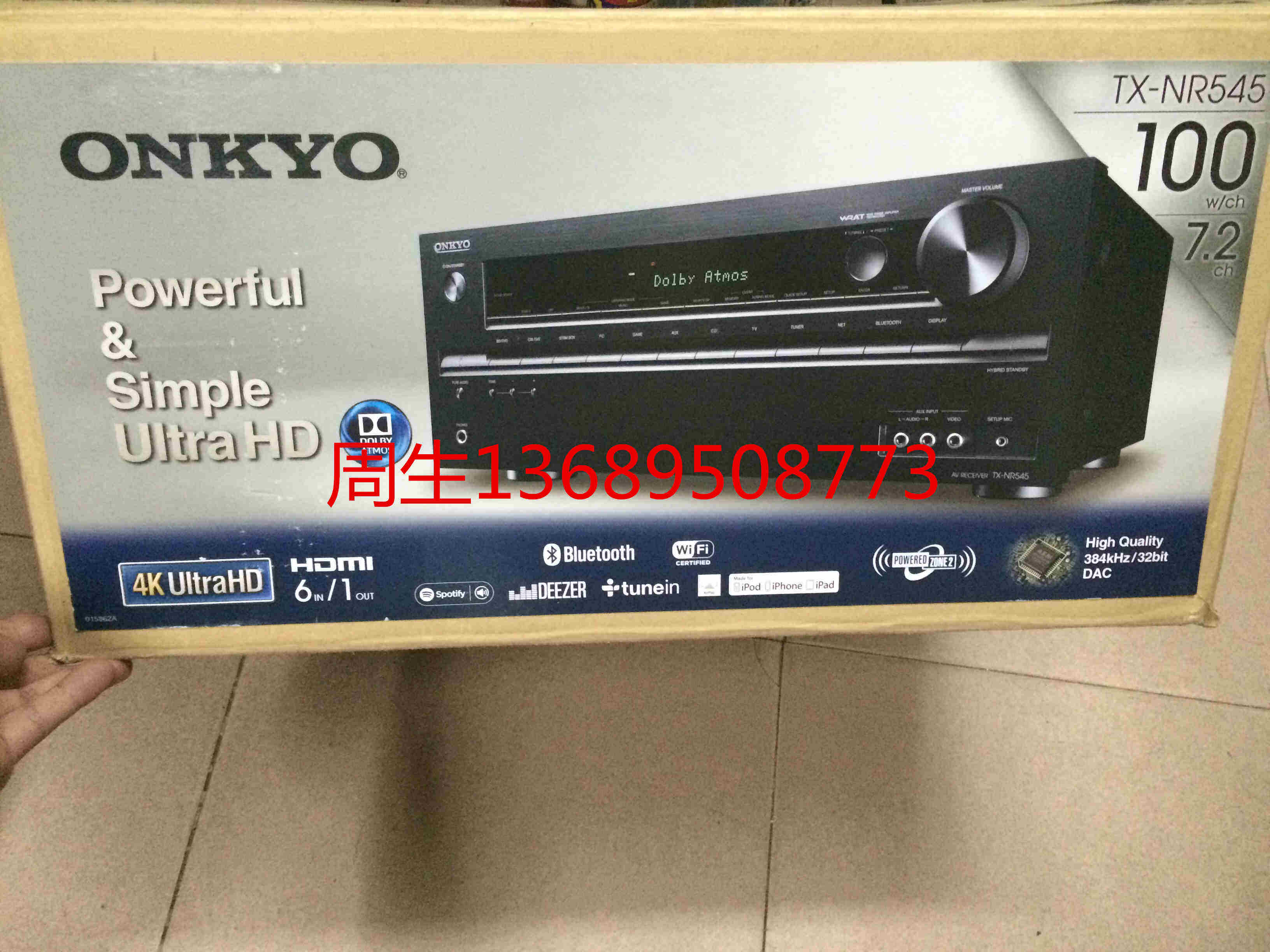 ORIGINALE OEM ONKYO RC-764M Telecomando EUR 65,82 - IT - Foto 3