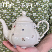 TheTavern German Seltmann Weiden ivory color flower series porcelain teapot coffee pot