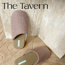 TheTavern JNBYHOME household slippers warm vintage indoor pinstripe cotton tow home shoes 2 colors