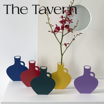  TheTavern Spain Plec small wild multi-color multi-function metal wrought iron flower stand Book file decoration