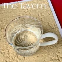 TheTavern Danish HAY Silicon Boron glass glass color transparent simple water cup tea cup mug combination