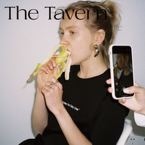 TheTavern department cotton T-shirt short sleeve Staff Daily T-shirt Black and White 2 color