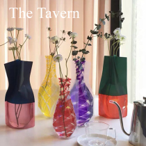 TheTavern Japanese niche design D BROS Color gradient folding plastic Vase Portable watering pot