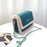 Вязаная сумка ручной работы, набор материалов для друга, брендовый плетеный крючок для вязания, «сделай сам», сумка для подружек, подарок для девушки