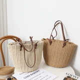 Плетеная универсальная сумка, пляжное ведро, «сделай сам»