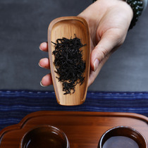 Bamboo tea ceremony teaspoon two-piece set teaspoon tea enjoy tea box handmade tea tea tea Lotus six gentlemen kit