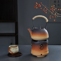 Cough pottery alcohol stove charcoal stove gas stove can be boiled pottery pot kettle cooking teapot kung fu tea set household ceramic teapot