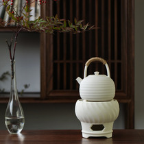 Rough pottery teapot cooking teapot tea kettle Maifanshi pot available electric pottery stove ceramic kung fu tea set