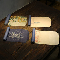 Suede Chinese tea mat table flag Zen table mat tea fabric tea mat tea pad kung fu tea set kung fu tea accessories home