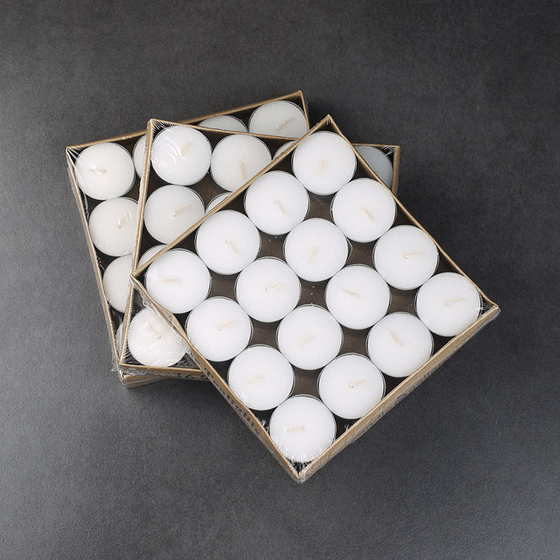 Environmentally friendly plant candle aluminum shell mercury-free lead-free purification air smoke-free wax cooking tea warm tea with candle aromatherapy candle