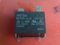 Used air conditioning relay Soontrue 891WP-1A-C 5V 12V 24VDC 102F-25A