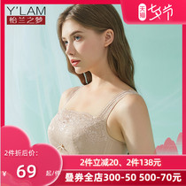 Bandeau-style anti-naked underwear womens thin section without steel rims beauty vest-style anti-sagging big chest and small bra summer wrap