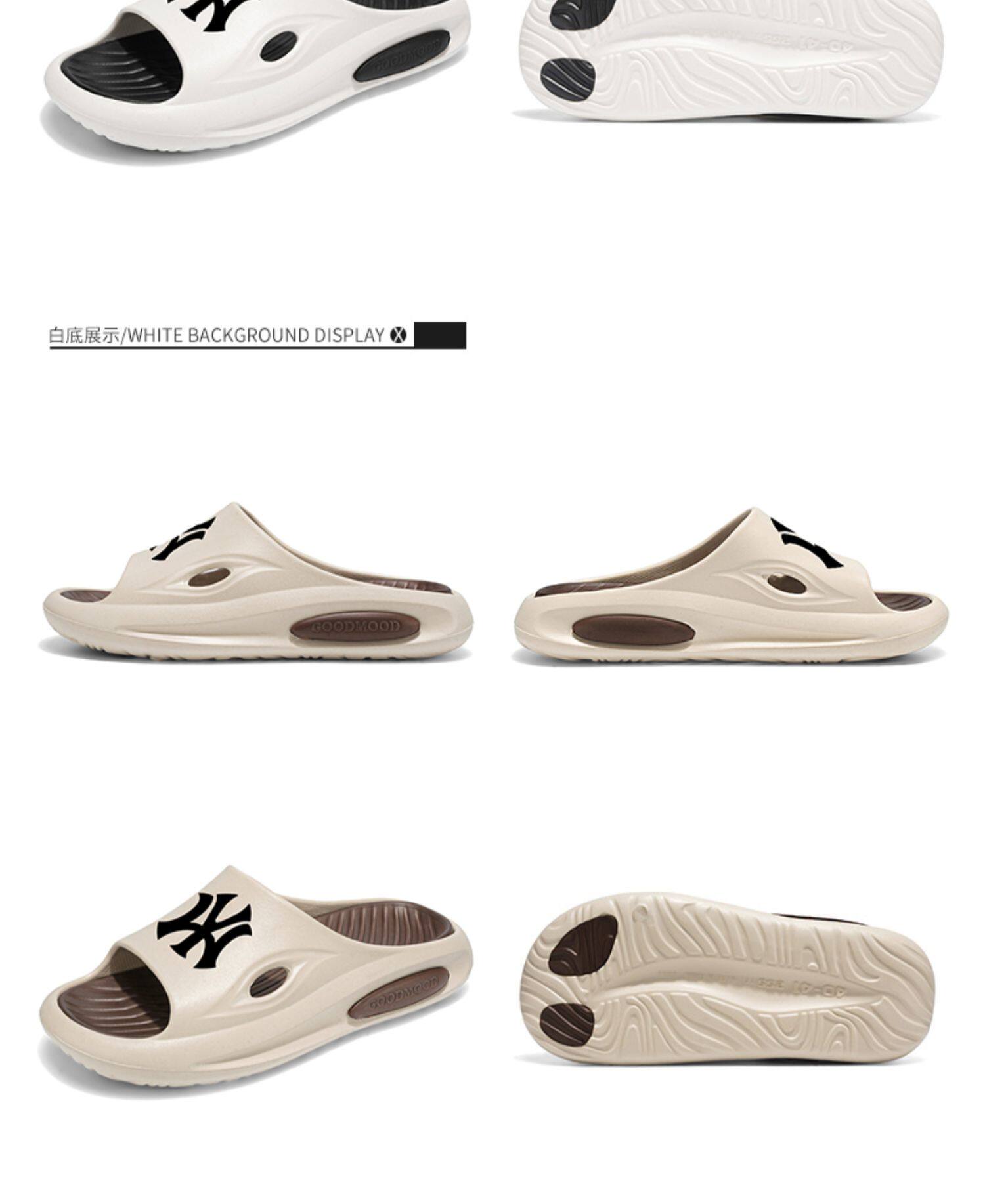 Отдых тапочки 拖鞋男潮牌2025新款夏季踩屎感家用防滑凉拖男士外穿潮流运动大码 1896680027